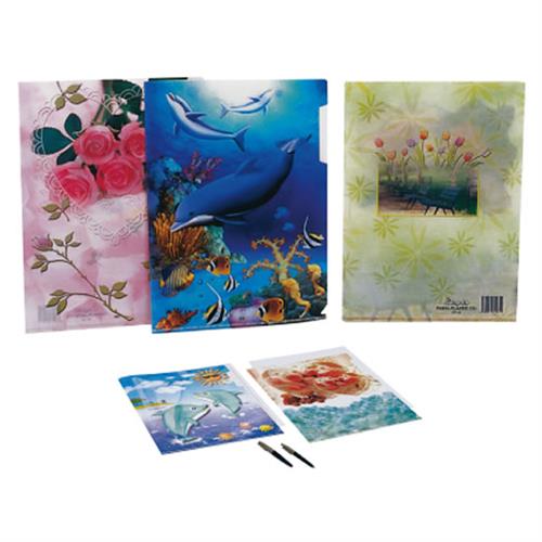 پوشه طرح دار پاپکو